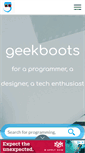 Mobile Screenshot of geekboots.com